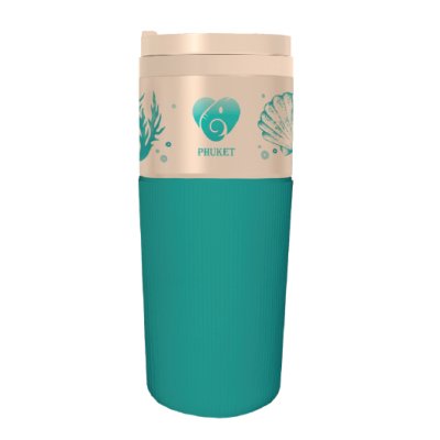 Phuket Straw Glass Tumbler Under the sea