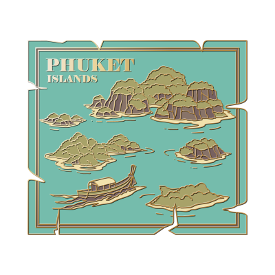 PK Mag islands&long tail boat