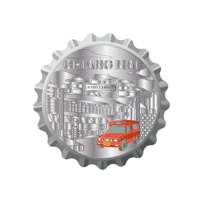 CM beercap opener old city
