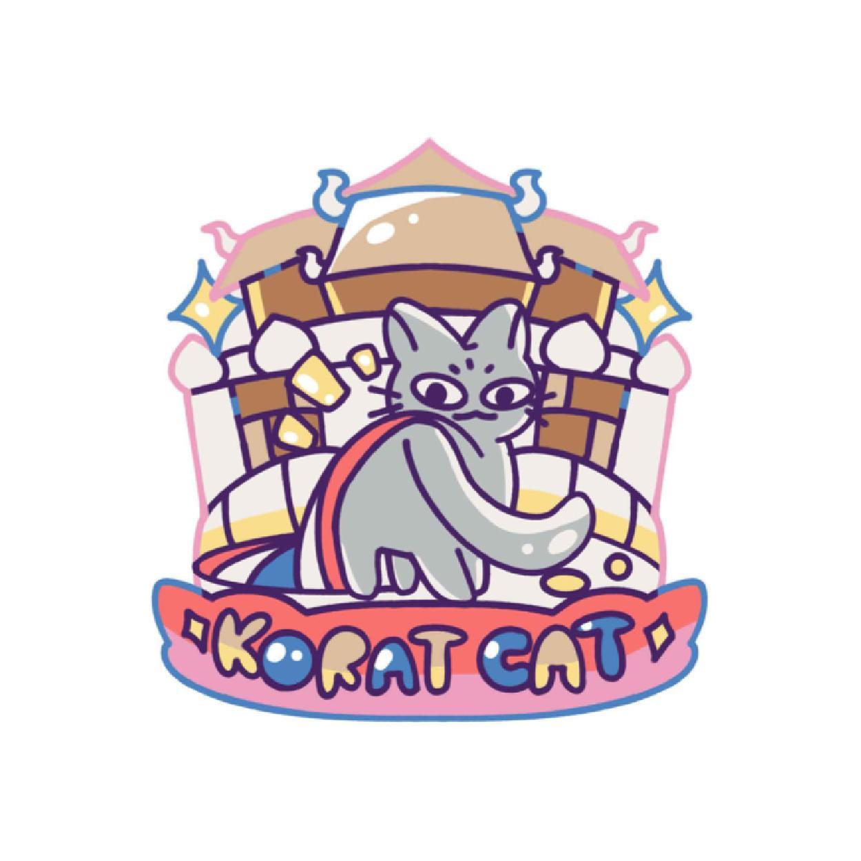 [181] Solid25 Magnet Korat Cat