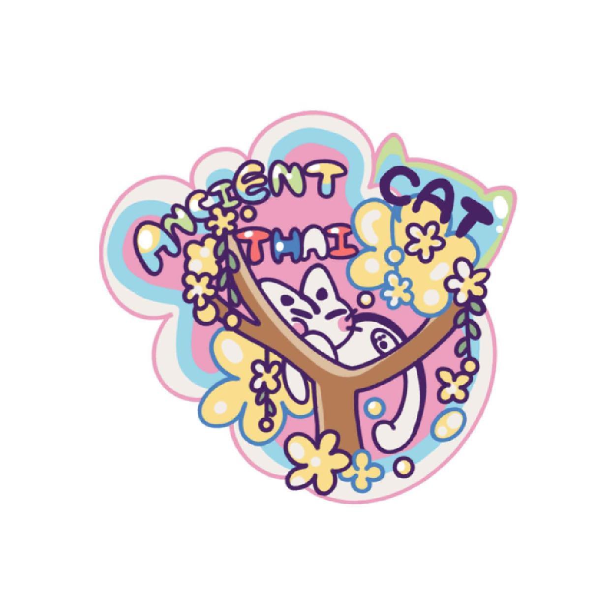 [182] Solid25 Magnet Ancient Thai Cat