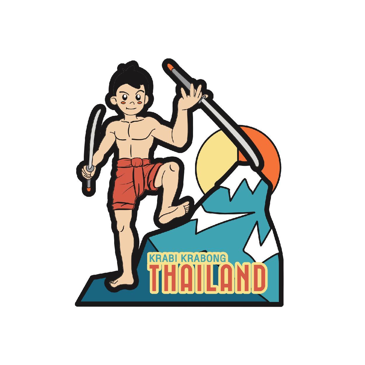 [246] PVC Magnet Thai Sport 3