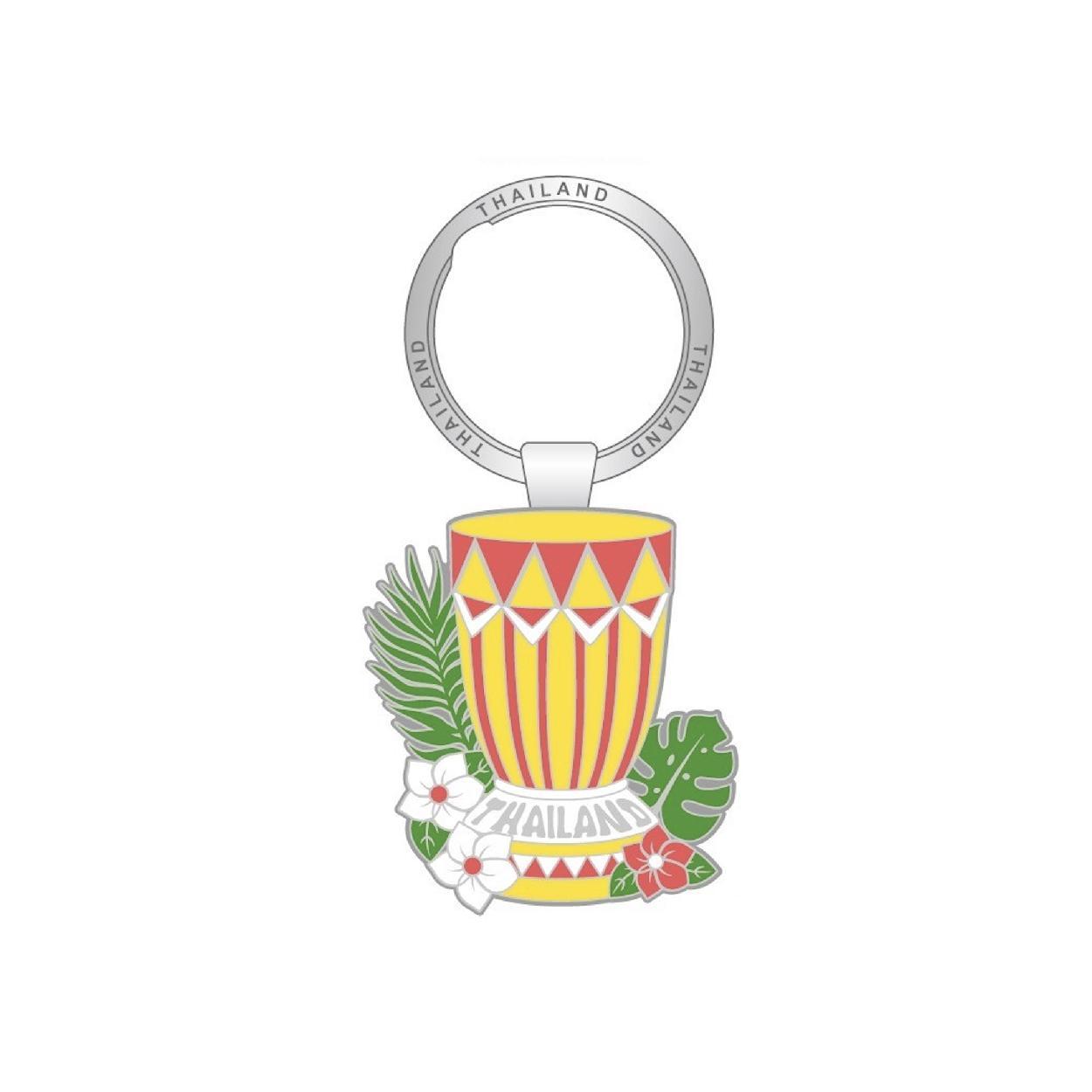 [271] Solid50 Keychain Long Thai Drum