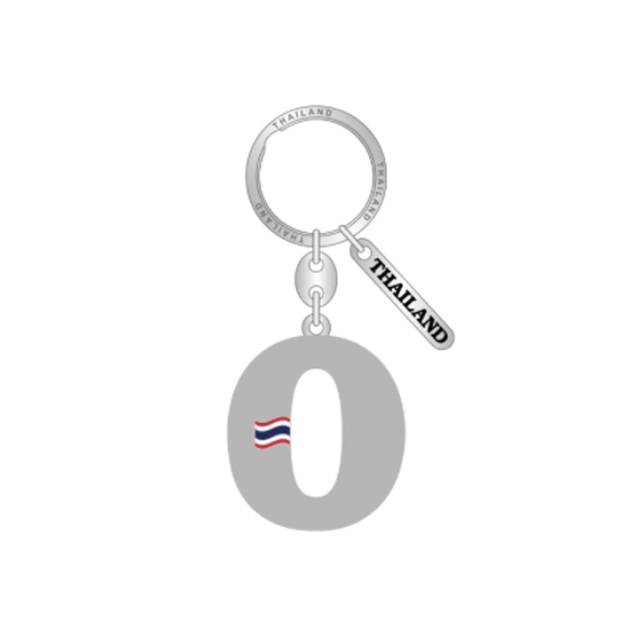 [311] Solid30 Keychain Number 0