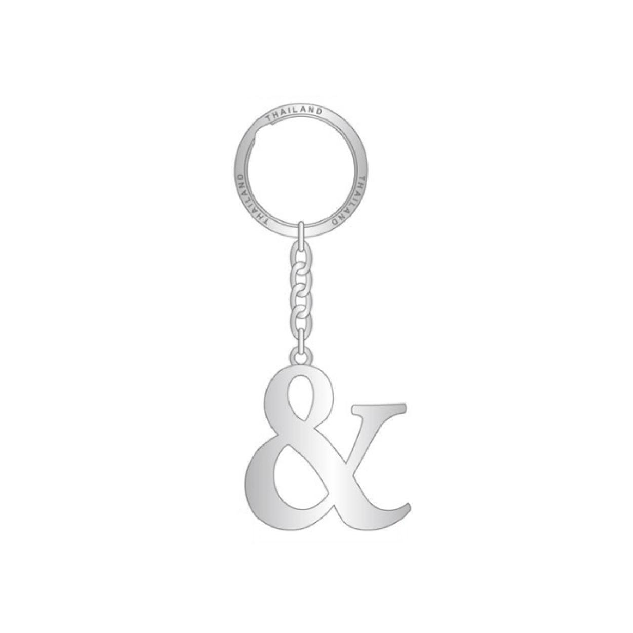 [323] Solid30 Keychain Silver