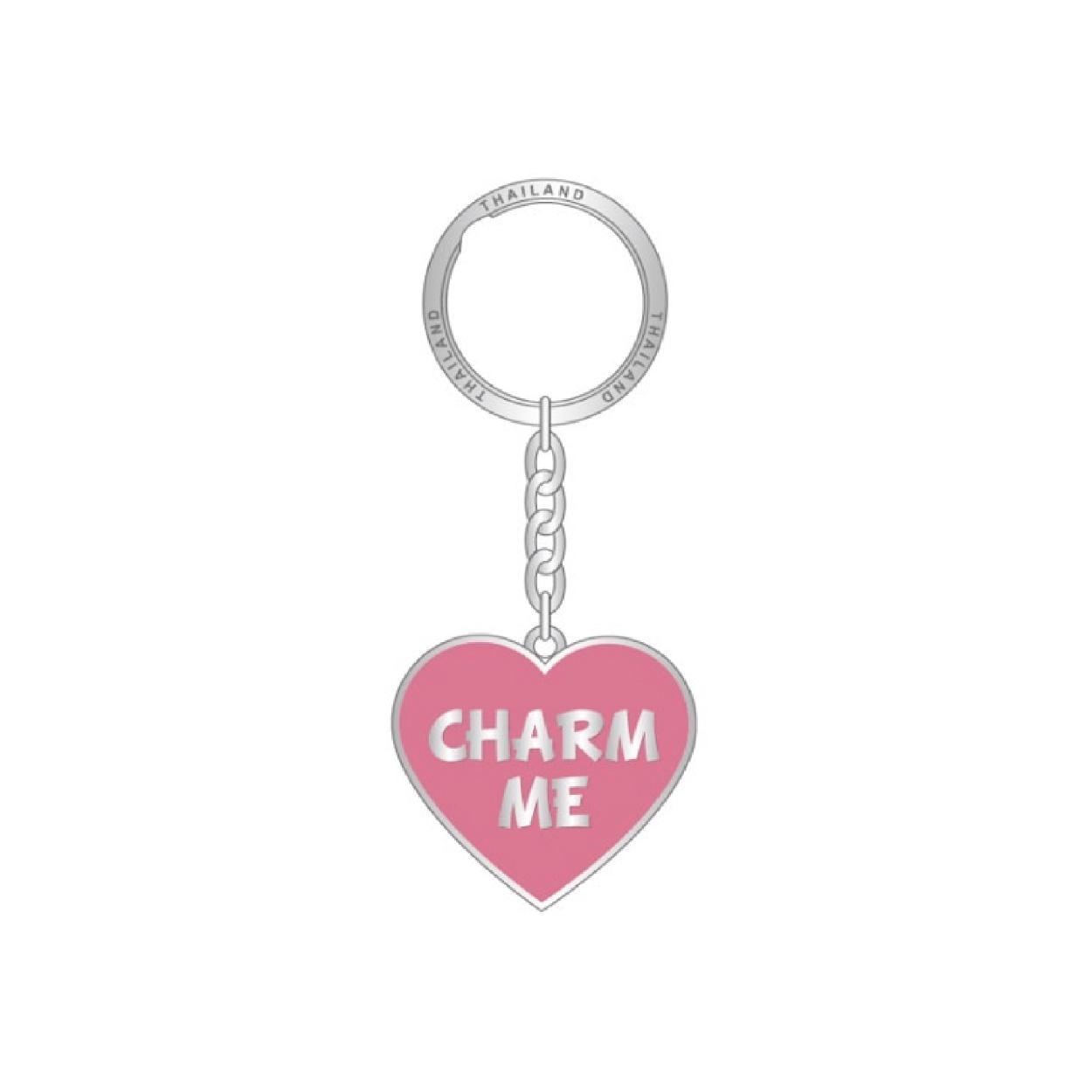 [329] Solid30 Keychain Pink Charm Me