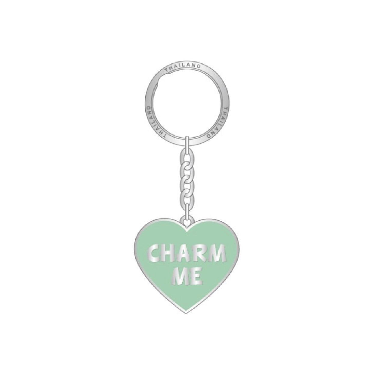 [330] Solid30 Keychain Green Charm Me