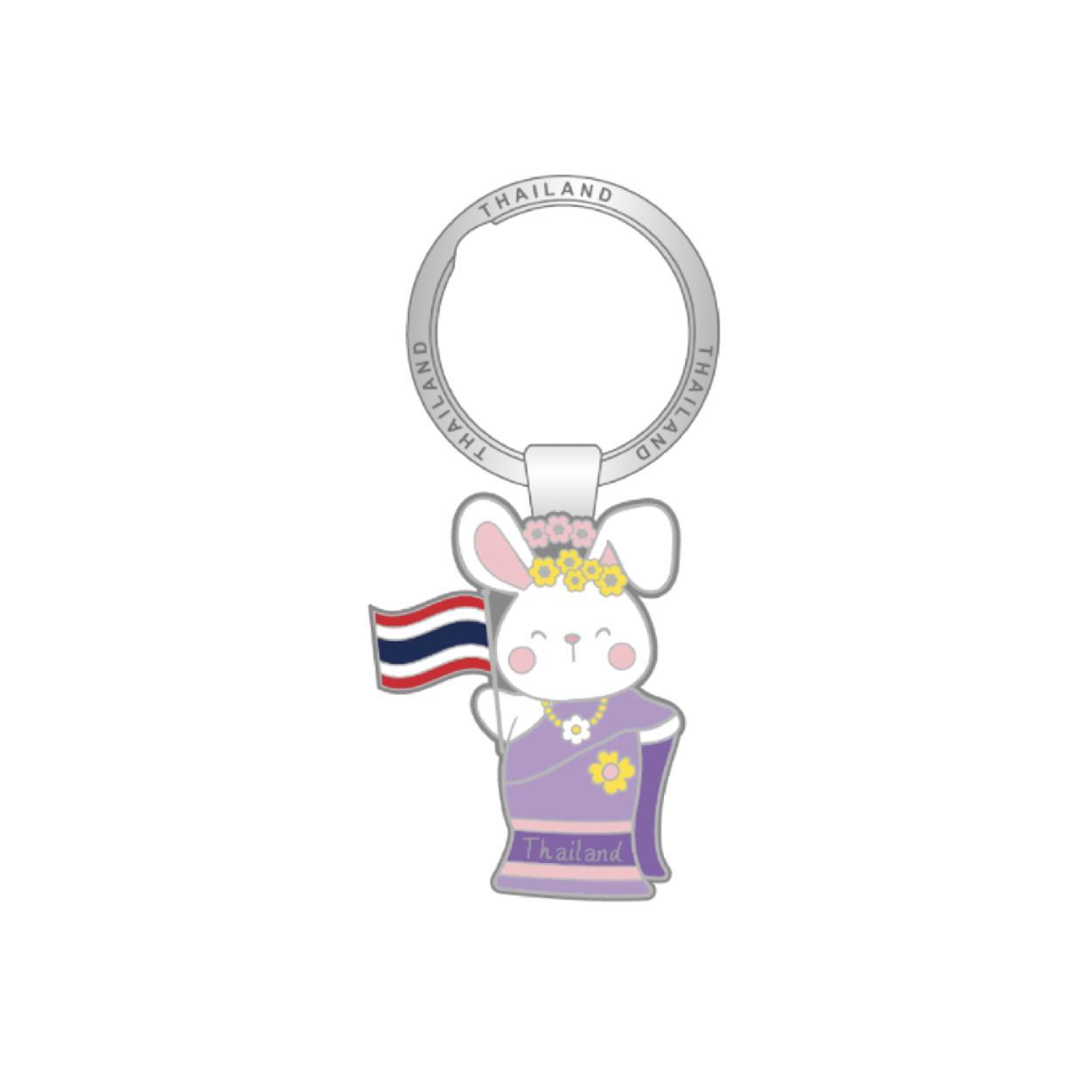 [362] Solid40 Keychain Rabbit1