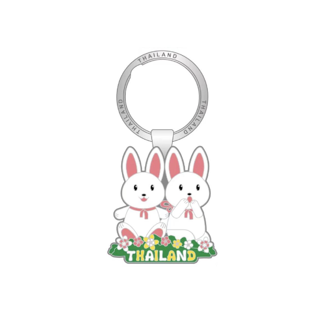 [363] Solid40 Keychain Rabbit2