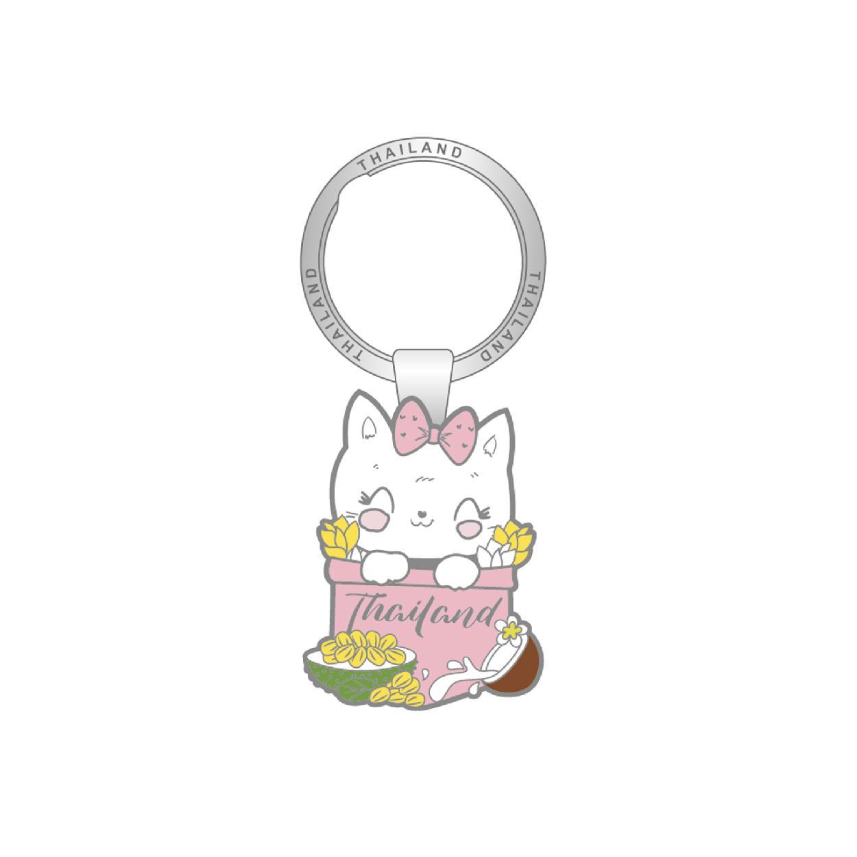 [364] Solid40 Keychain Cat1