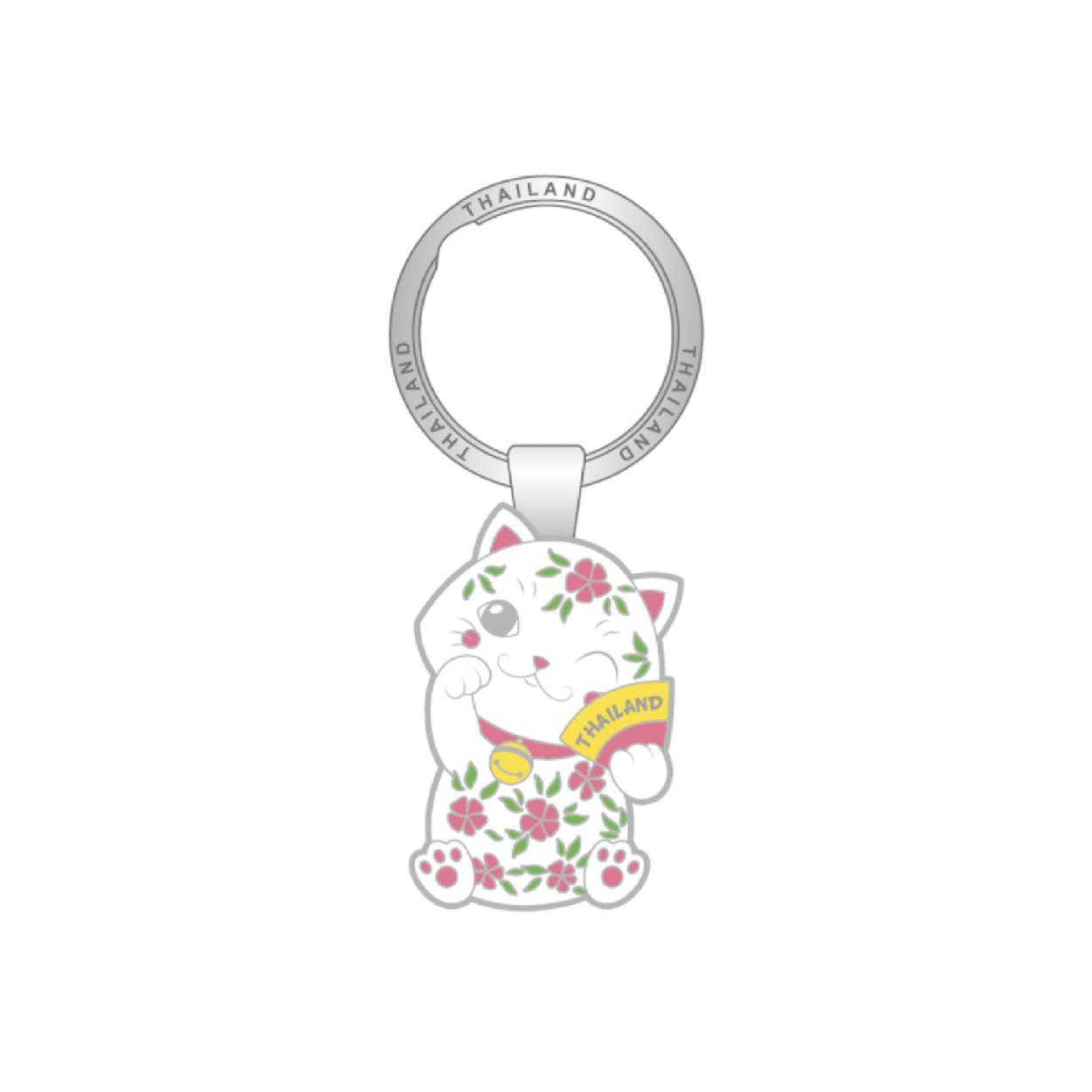 [366] Solid40 Keychain Cat3