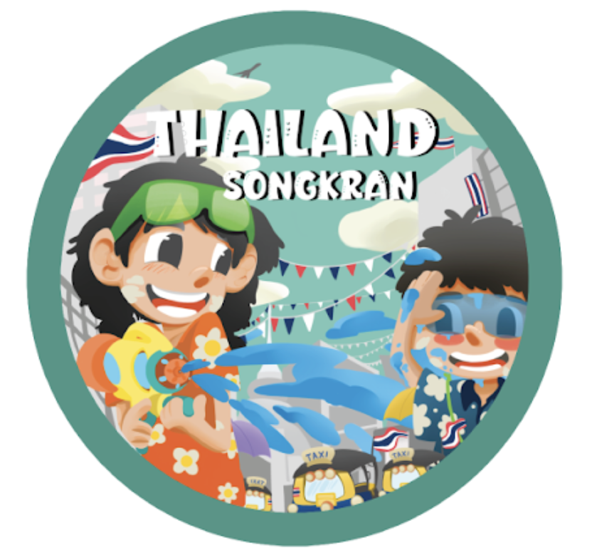 Pocket Mirror Songkran